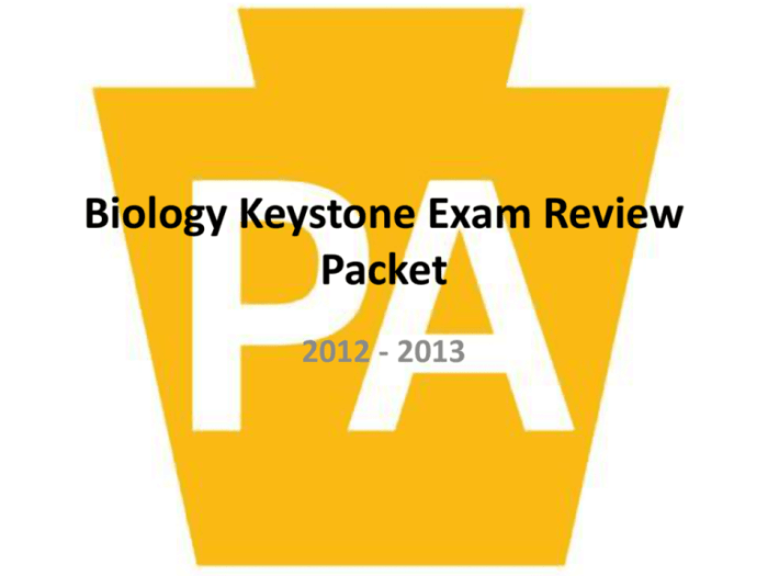 Keystone exam biology review packet