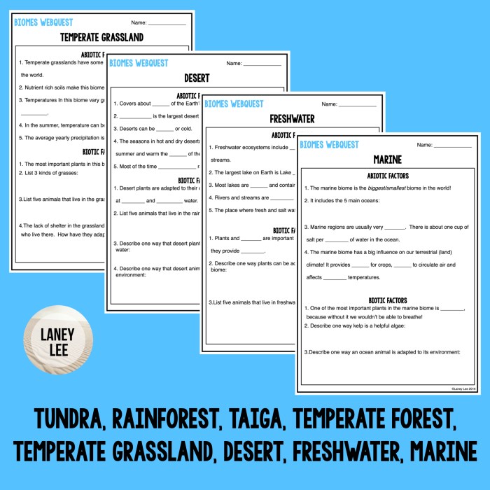 Biomes at mobot answer key