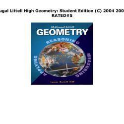 Geometry mcdougal littell answers pdf