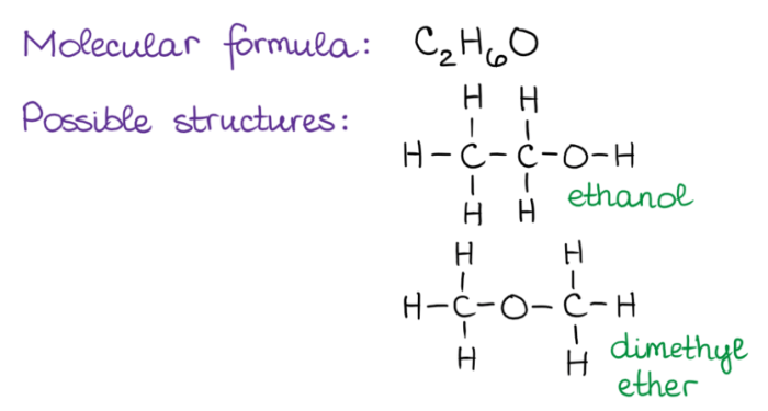 Consider these three compounds. which are isomers